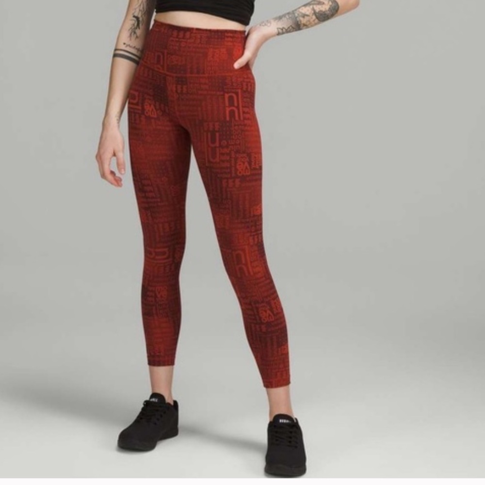 LULULEMON WUNDER TRAIN HR TIGHT 25” contour fit LLBR COLOR SIZE 2 NWT